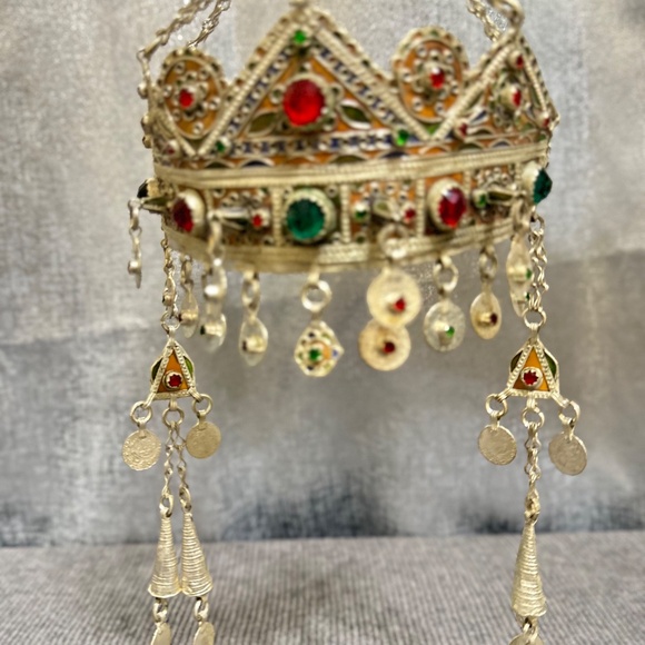 TAOUNZA Touareg Coiffe berbère, Bijoux Femmes Berbères, from Marocains Tiznit - Picture 10 of 16